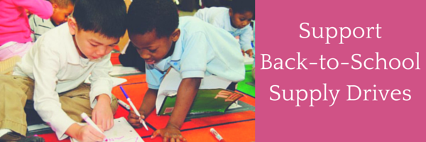 Support Local Back-to-School Supply Drives